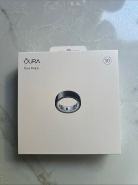 Oura Ring 4 Black Size 10